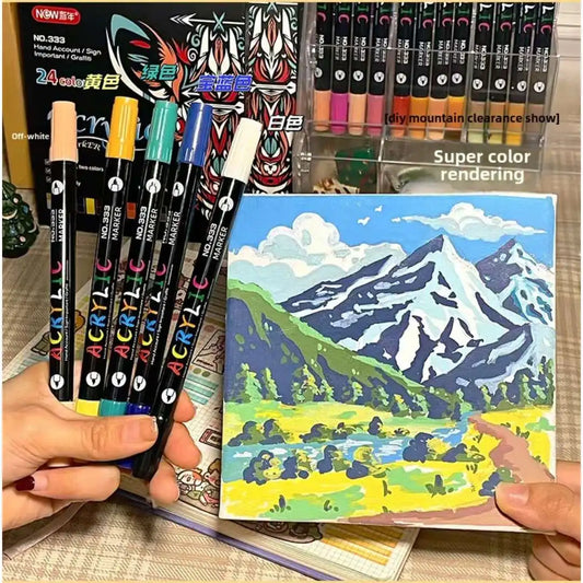 24/48-Piece Easy-to-Use Brush Set – DIY Art & Painting