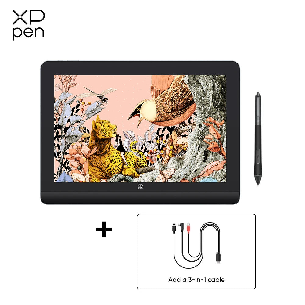 XPPen Artist Pro 16 (Gen 2) – 16K Pressure Levels Graphics Tablet