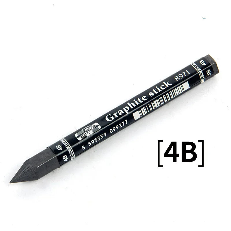 HB/2B/4B/6B Woodless Hexagonal Graphite Stick Pencils