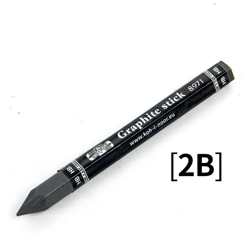 HB/2B/4B/6B Woodless Hexagonal Graphite Stick Pencils