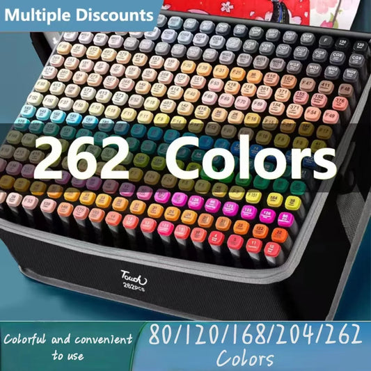 80-262 Colors Double-Ended Oily Art Marker Set