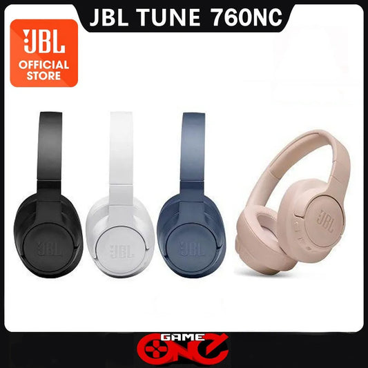 JBL Tune 760NC Wireless Noise Cancelling Over-Ear Headphones