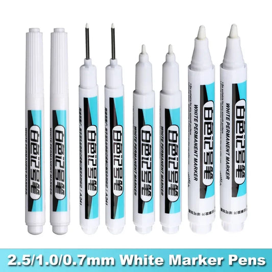 White Permanent Marker – Waterproof & Multi-Surface