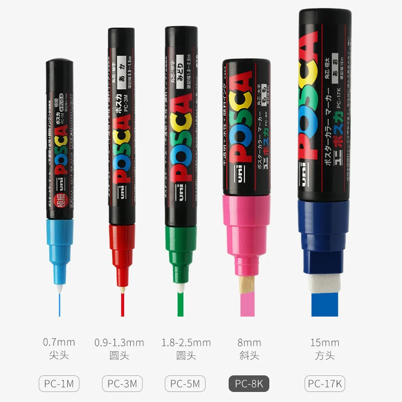 Uni Posca PC-8K 8mm Broad Tip Marker